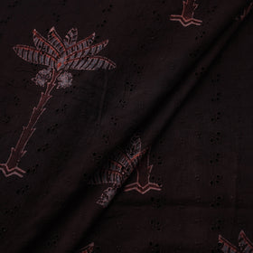 Kutch Hand Block Ajrakh Print Natural Dyed Cotton Hakoba Fabric 10