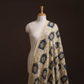 Kutch Hand Block Ajrakh Print Natural Dyed Cotton Hakoba Fabric 03