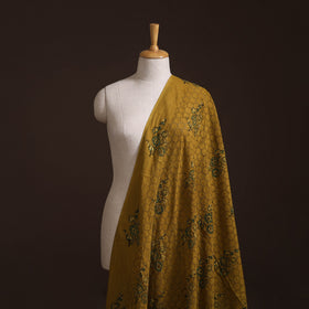 Kutch Hand Block Ajrakh Print Natural Dyed Cotton Hakoba Fabric 04