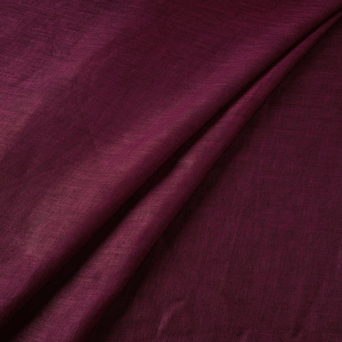 Purple - handloom linen bhagalpuri fabric 08 - handcrafted