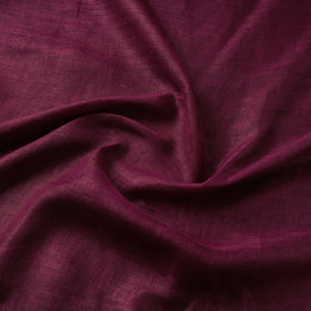 Purple - handloom linen bhagalpuri fabric 08 - handcrafted