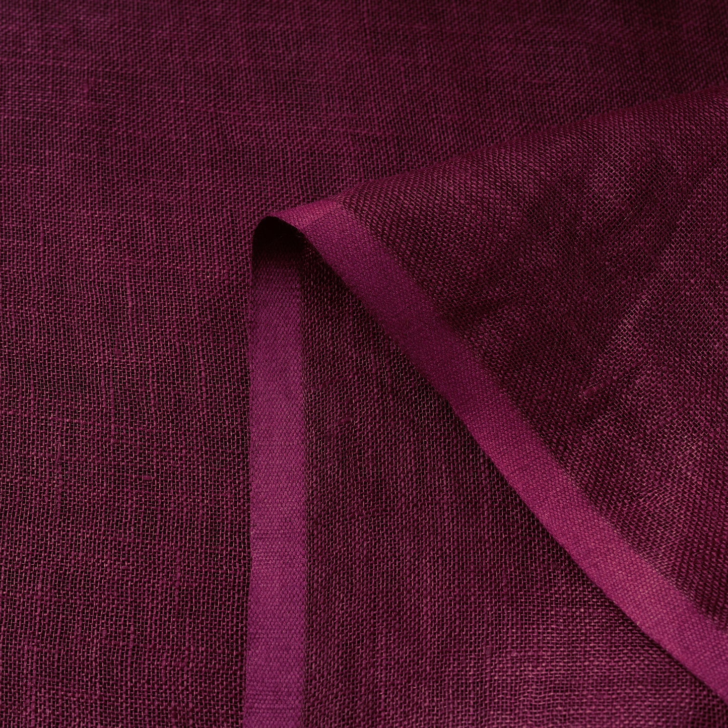 Purple - handloom linen bhagalpuri fabric 08 - handcrafted