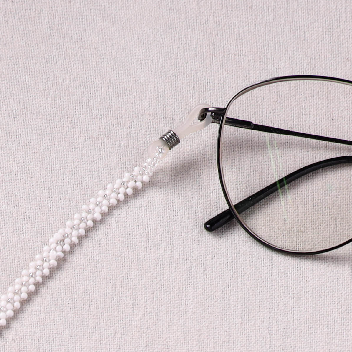 Hapur Flower Beadwork Spectacle Lanyard/Chashma Dori 08