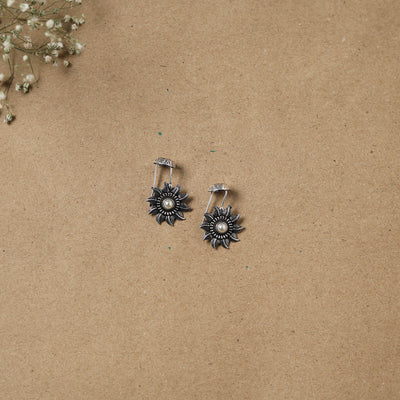 German Silver Plated Ear-Cuff Bugatti / Bugadi Earrings 03