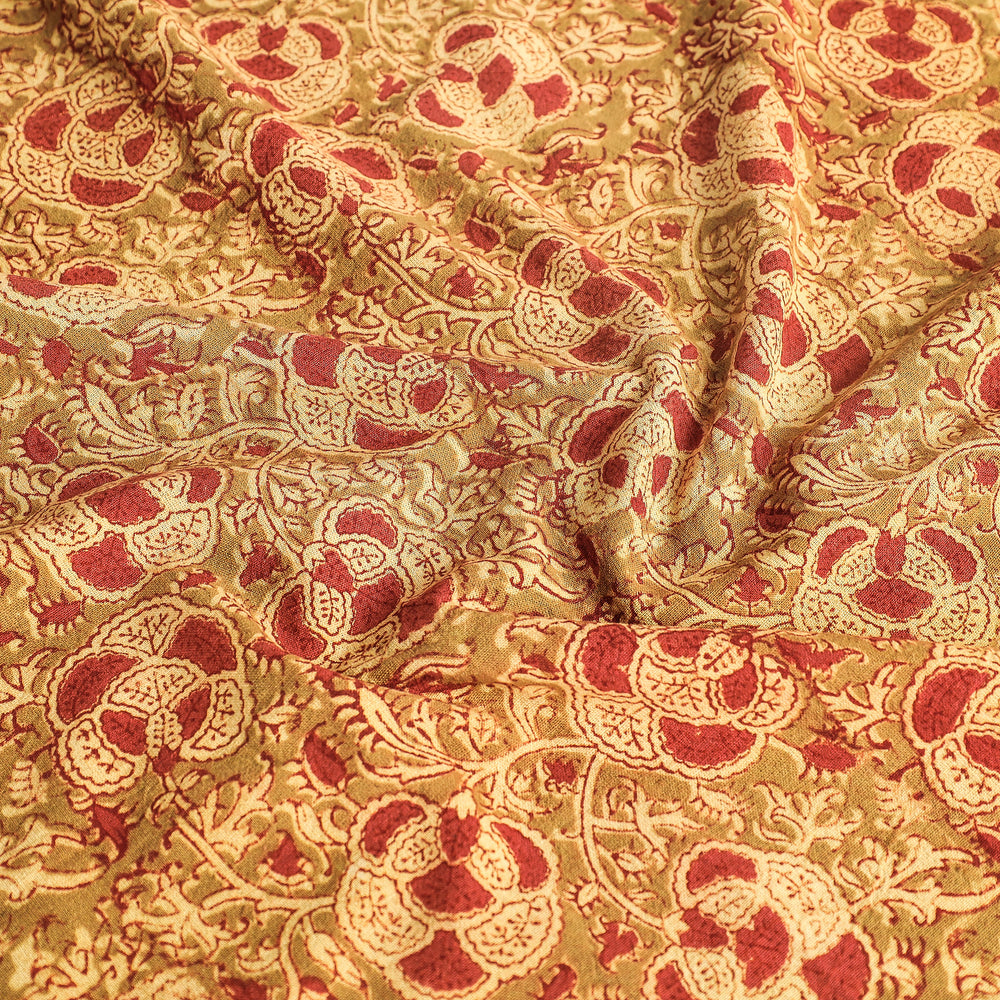 kalamkari block printed table cover