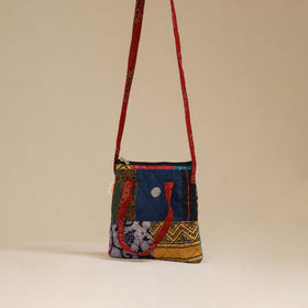 Handmade Quilted Patchwork Sling Bag 01