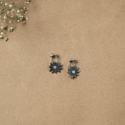 German Silver Plated Ear-Cuff Bugatti / Bugadi Earrings 04