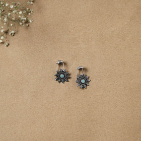 German Silver Plated Ear-Cuff Bugatti / Bugadi Earrings 04