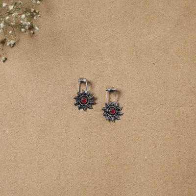 German Silver Plated Ear-Cuff Bugatti / Bugadi Earrings 05