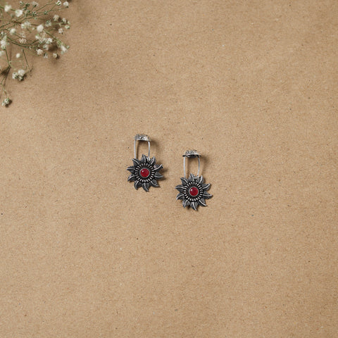 German Silver Plated Ear-Cuff Bugatti / Bugadi Earrings 05
