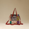 Handmade Quilted Patchwork Sling Bag 02