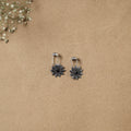 German Silver Plated Ear-Cuff Bugatti / Bugadi Earrings 06