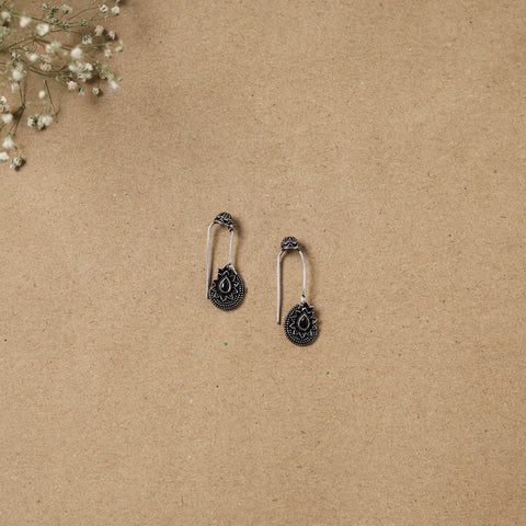 German Silver Plated Ear-Cuff Bugatti / Bugadi Earrings 07