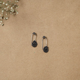 German Silver Plated Ear-Cuff Bugatti / Bugadi Earrings 07