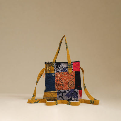 Handmade Quilted Patchwork Sling Bag 03