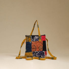 Handmade Quilted Patchwork Sling Bag 03