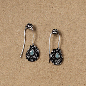 German Silver Plated Ear-Cuff Bugatti / Bugadi Earrings 08