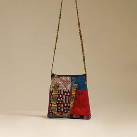 Handmade Quilted Patchwork Sling Bag 04
