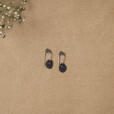 German Silver Plated Ear-Cuff Bugatti / Bugadi Earrings 09