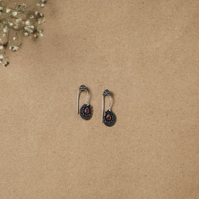 German Silver Plated Ear-Cuff Bugatti / Bugadi Earrings 09