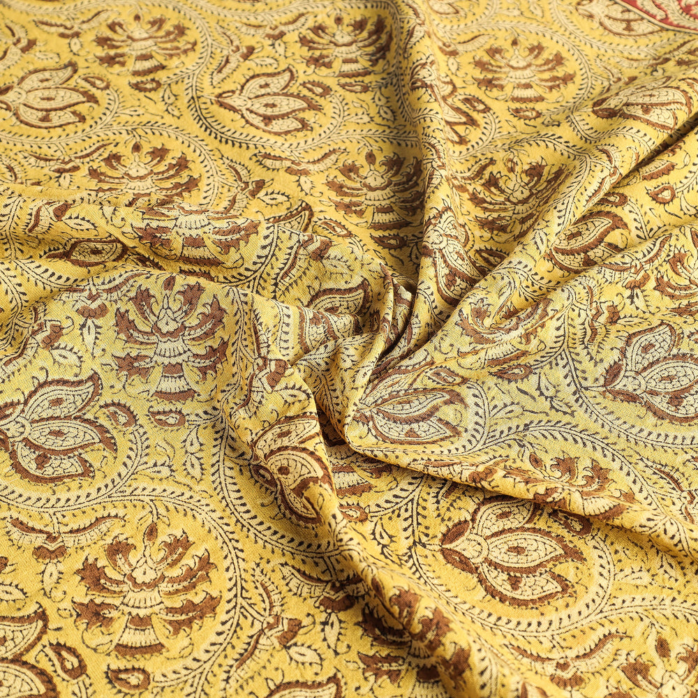 kalamkari block printed table cover