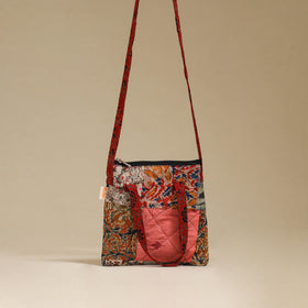 Handmade Quilted Patchwork Sling Bag 05