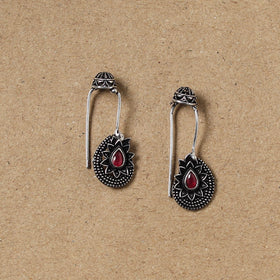 German Silver Plated Ear-Cuff Bugatti / Bugadi Earrings 09