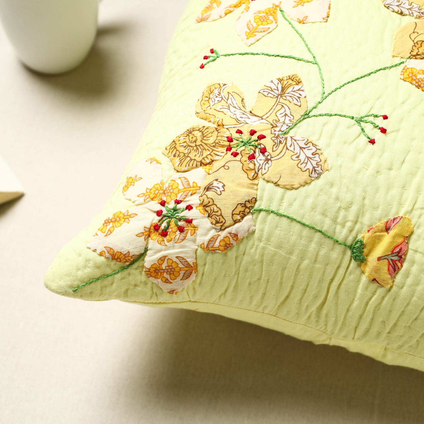 Applique Cushion Cover