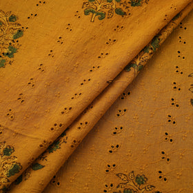 Kutch Hand Block Ajrakh Print Natural Dyed Cotton Hakoba Fabric 23
