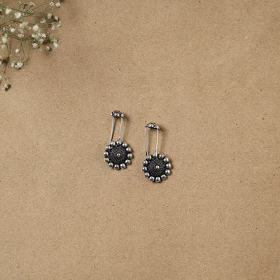 German Silver Plated Ear-Cuff Bugatti / Bugadi Earrings 10