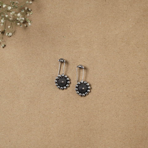 German Silver Plated Ear-Cuff Bugatti / Bugadi Earrings 10