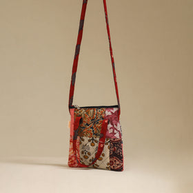 Handmade Quilted Patchwork Sling Bag 06