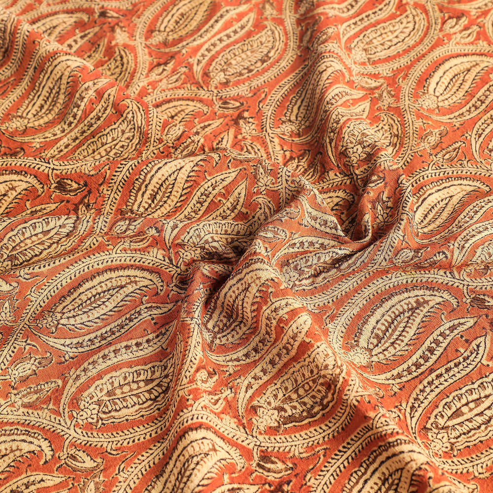 kalamkari block printed table cover