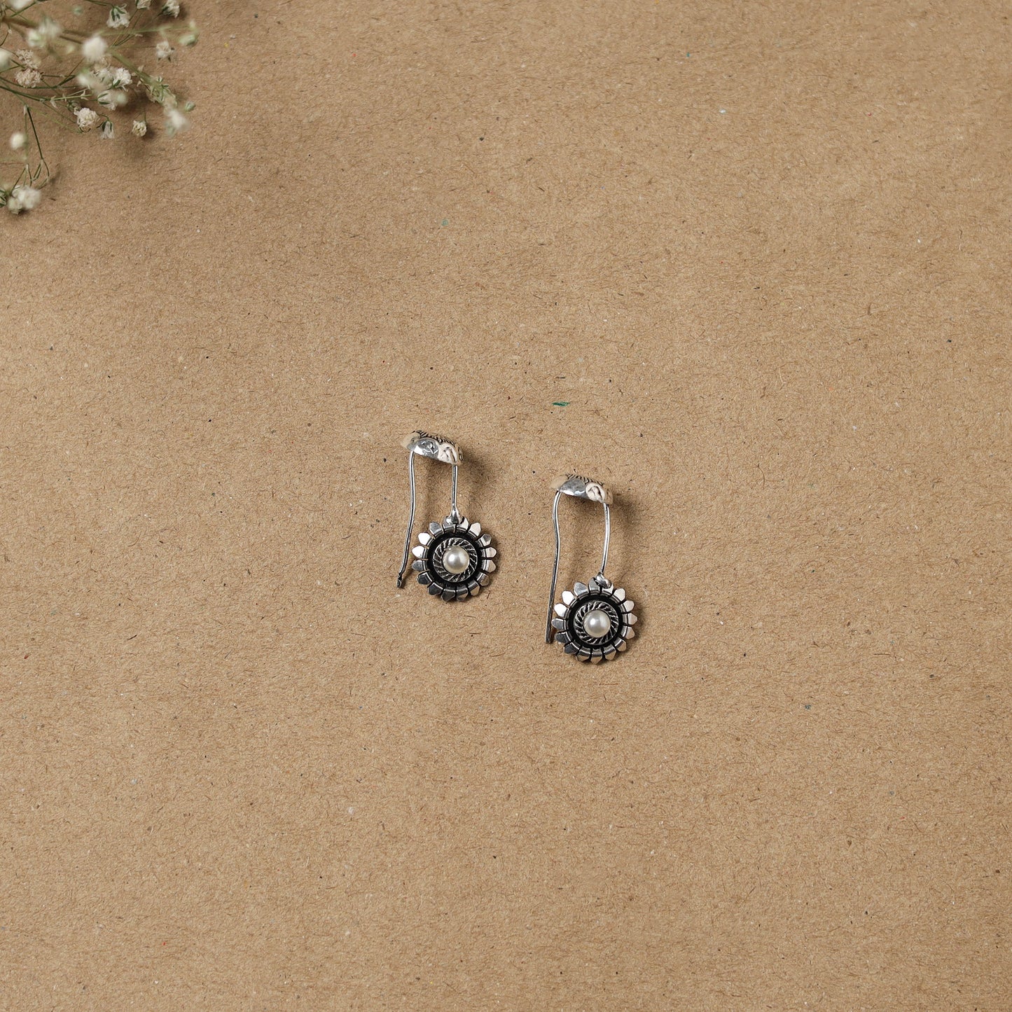 German Silver Plated Ear-Cuff Bugatti / Bugadi Earrings 15