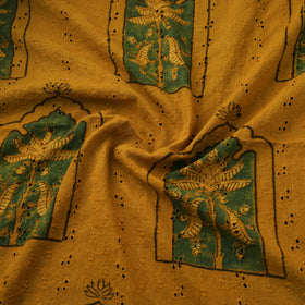 Kutch Hand Block Ajrakh Print Natural Dyed Cotton Hakoba Fabric 26