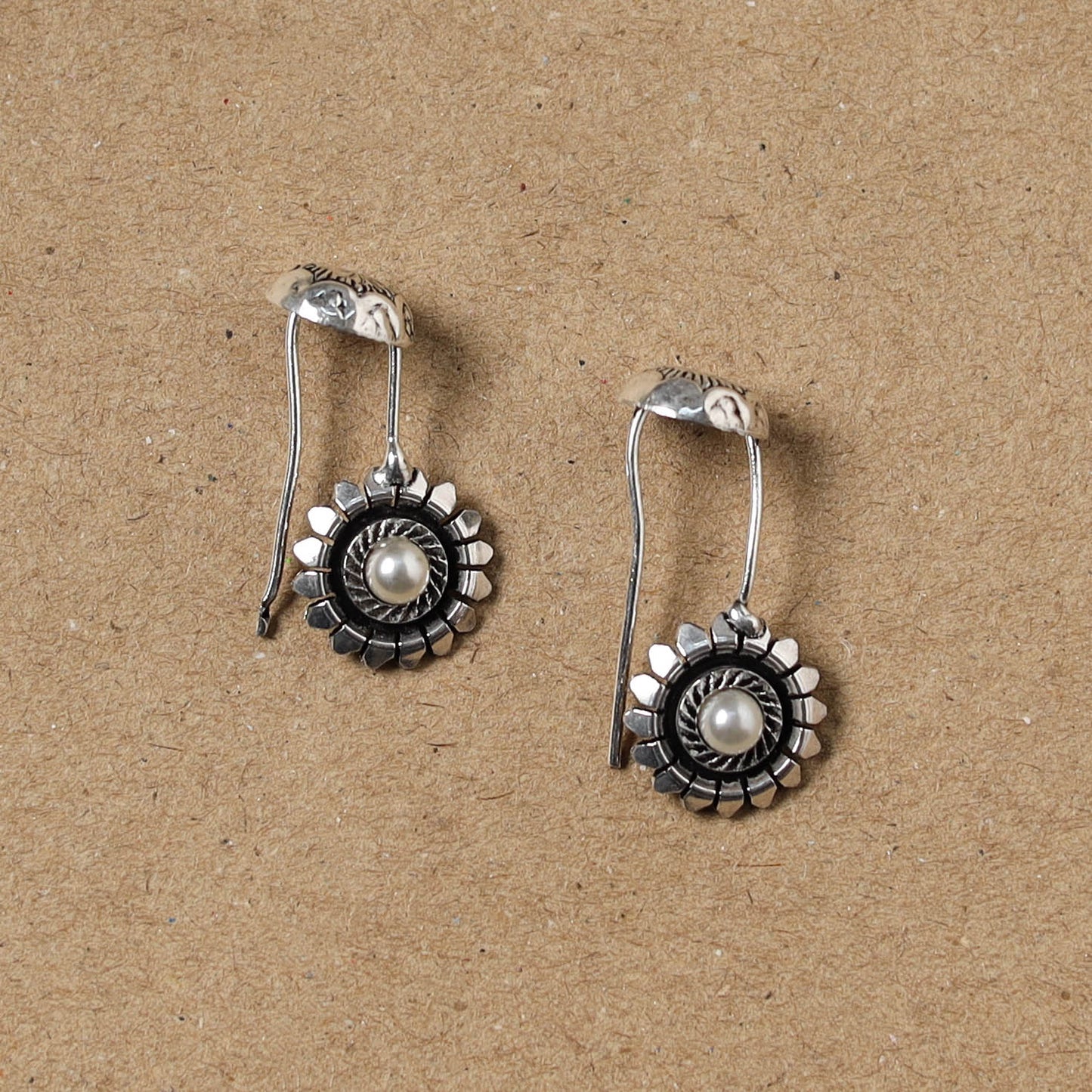 German Silver Plated Ear-Cuff Bugatti / Bugadi Earrings 15