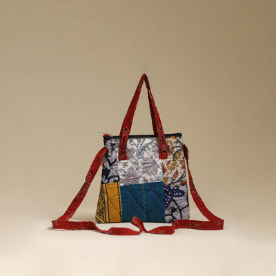 Handmade Quilted Patchwork Sling Bag 08
