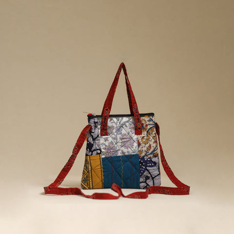 Handmade Quilted Patchwork Sling Bag 08