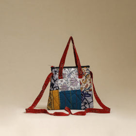 Handmade Quilted Patchwork Sling Bag 08