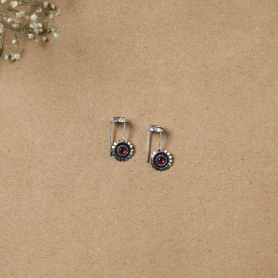 German Silver Plated Ear-Cuff Bugatti / Bugadi Earrings 17