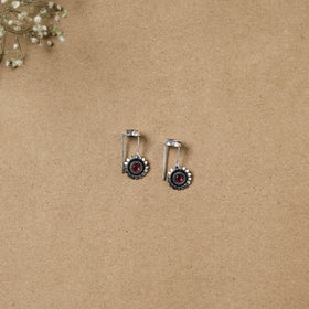 German Silver Plated Ear-Cuff Bugatti / Bugadi Earrings 17