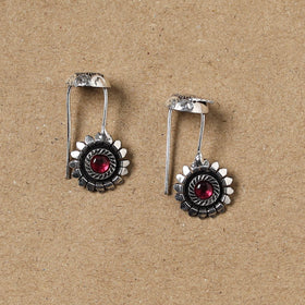 German Silver Plated Ear-Cuff Bugatti / Bugadi Earrings 17