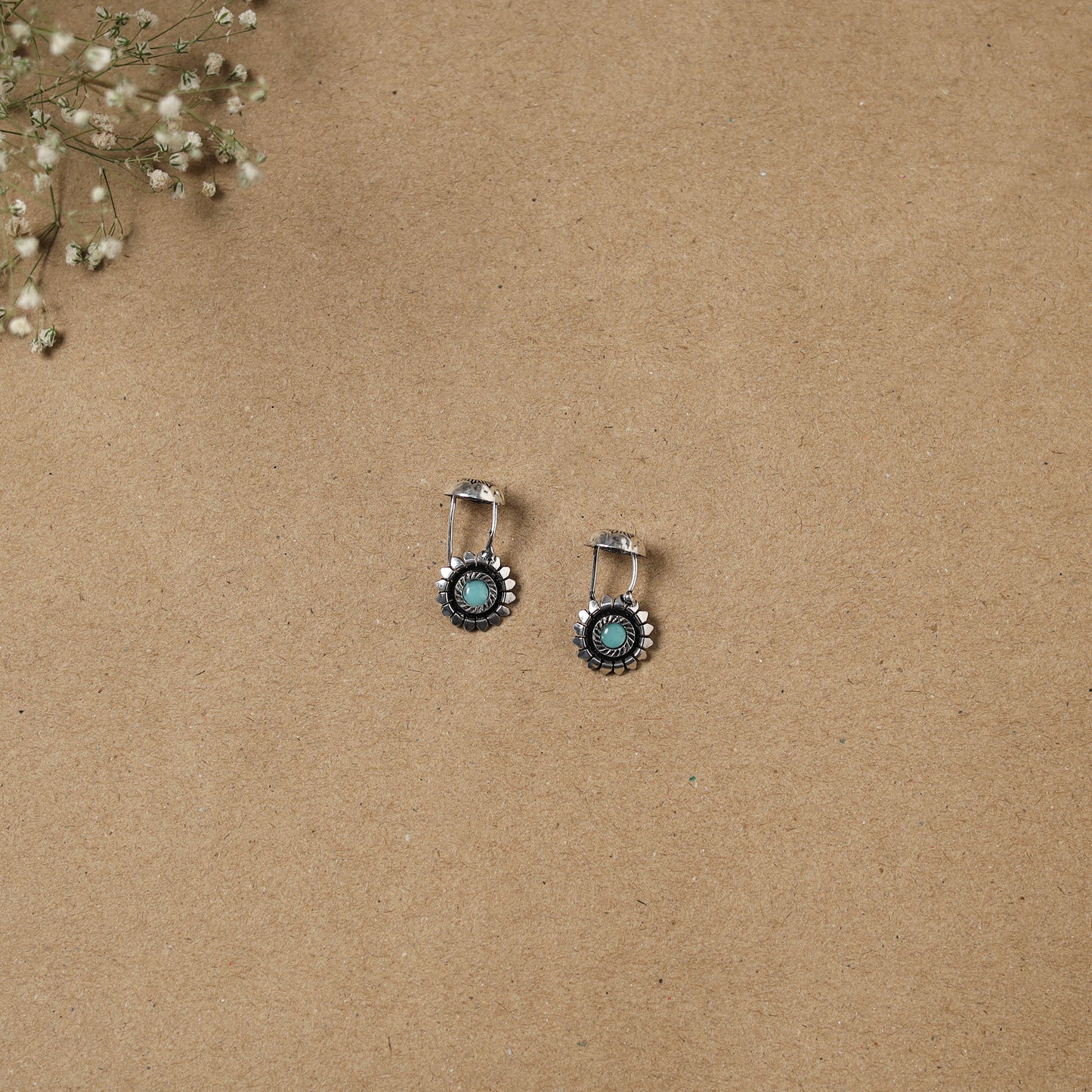 German Silver Plated Ear-Cuff Bugatti / Bugadi Earrings 18
