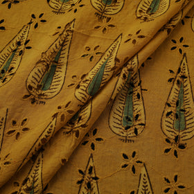 Kutch Hand Block Ajrakh Print Natural Dyed Cotton Hakoba Fabric 28