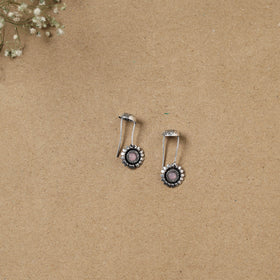 German Silver Plated Ear-Cuff Bugatti / Bugadi Earrings 19