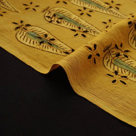 Kutch Hand Block Ajrakh Print Natural Dyed Cotton Hakoba Fabric 28