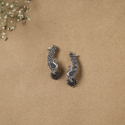 German Silver Plated Ear-Cuff Bugatti / Bugadi Earrings 20