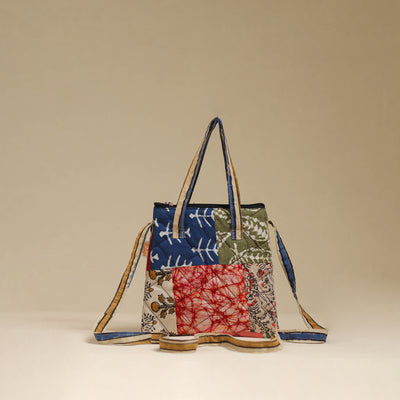 Handmade Quilted Patchwork Sling Bag 11
