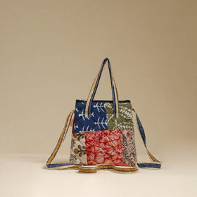 Handmade Quilted Patchwork Sling Bag 11