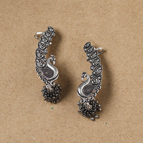 German Silver Plated Ear-Cuff Bugatti / Bugadi Earrings 20
